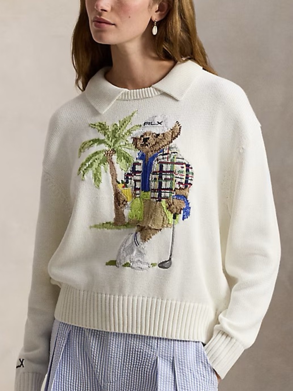 Polo Bear Performance Polo Sweater